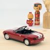 Mazda MX-5 1989 Rouge avec bandes 1/18 - 200pcs – Image 2