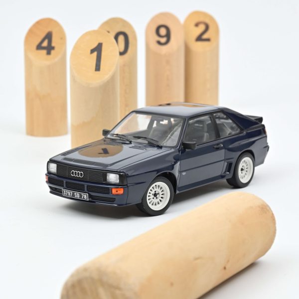 Audi Sport Quattro 1985 Bleu foncé 1/18