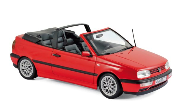 VW Golf Cabriolet 1995 Rouge 1/18