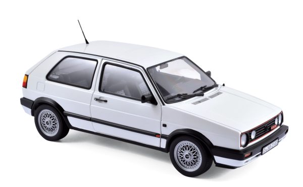 VW Golf GTI G60 1990 Blanc 1/18