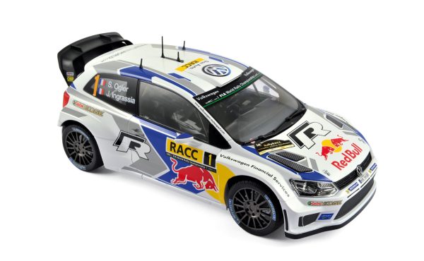 VW Polo R WRC 2014 Rallye de Catalogne Ogier/Ingrassia 1/18