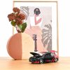 VW Scirocco CESAM PTRS 2009 Noir/Rouge 1/18 – Image 2