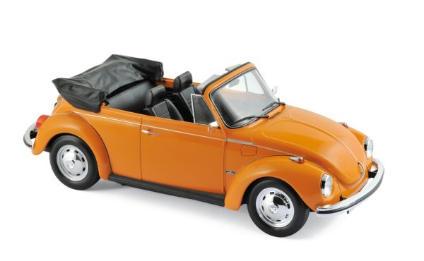 VW 1303 Cabriolet 1973 Orange 1/18
