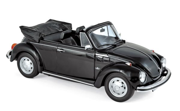 VW 1303 Cabriolet 1972 Noir 1/18 - 200pcs