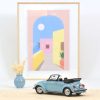 VW 1303 Cabriolet 1973 Bleu clair 1/18 - 200pcs – Image 2