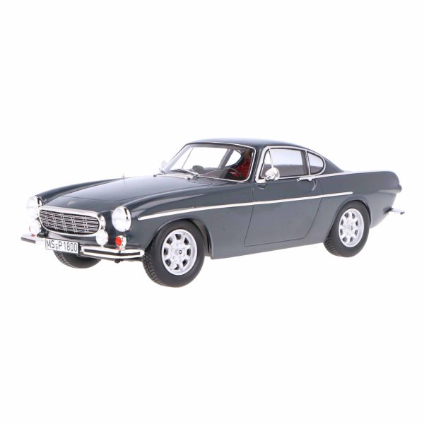 Volvo 1800 S 1969 Gris avec intérieur rouge 1/18