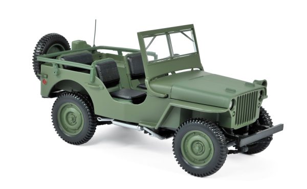 Jeep 1942 verte 1/18