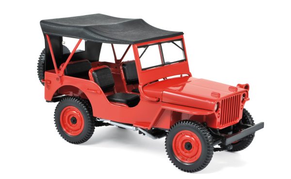 Jeep 1942 Rouge 1/18