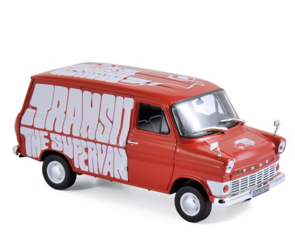 Ford Transit Van 1965 Rouge 1/43