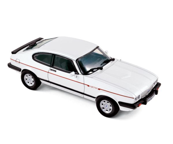 Ford Capri 2.8 injection 1984 Bleu Arctique 1/43