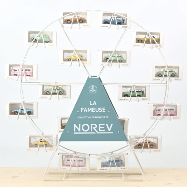 Présentoir grande roue Norev  Bleue