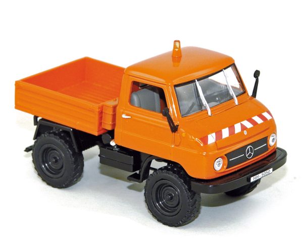 Mercedes Benz Unimog U-411 1956 Orange 1/43