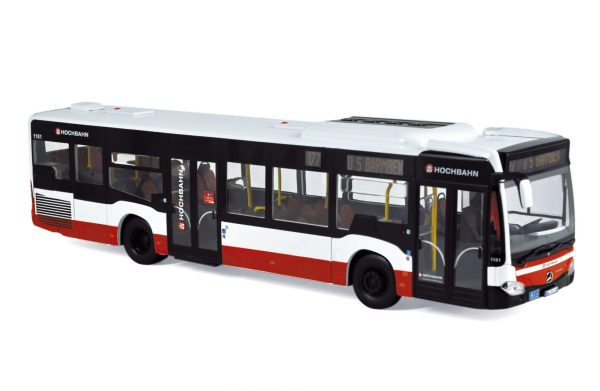Mercedes-Benz Citaro Hamburger Hochbahn 2011 Blanc&Rouge 1/43