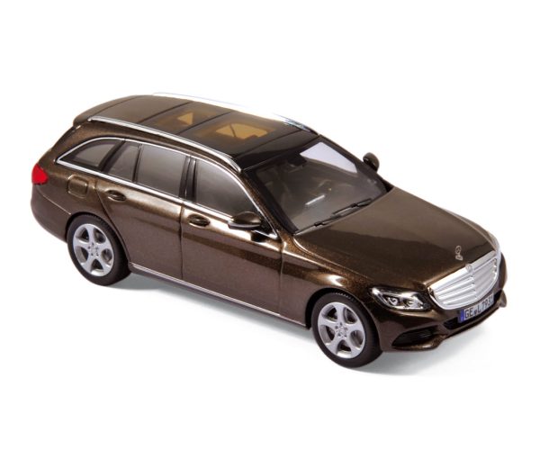 Mercedes-Benz Classe C Break 2014 Marron métallisé 1/43