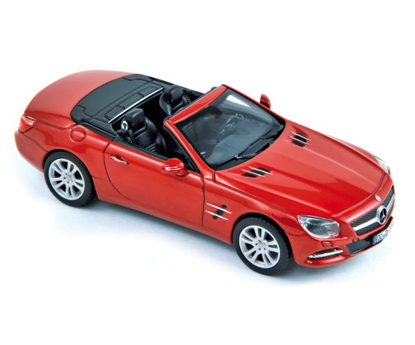 Mercedes-Benz SL-Klasse 2012 Rouge métallisé 1/43