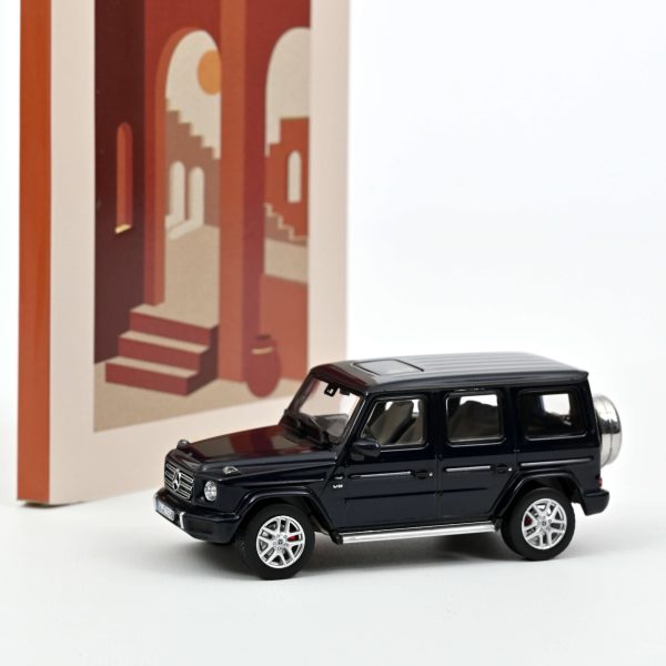 Mercedes-Benz Classe G 2018 Bleu foncé métallisé 1/43