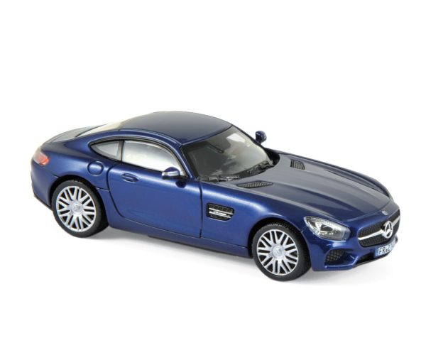 Mercedes-AMG GT S 2015 Bleu métallisé 1/43