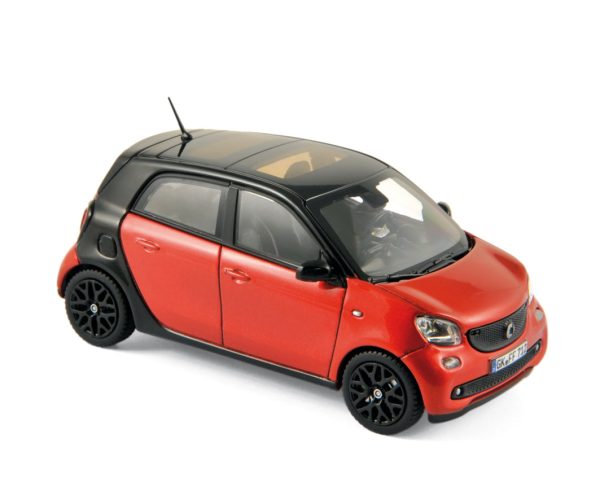 Smart Forfour 2015 Noir&Rouge 1/18