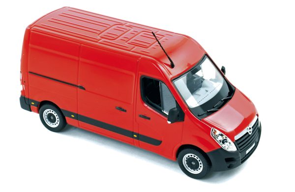 Opel Movano 2010 Rouge 1/43