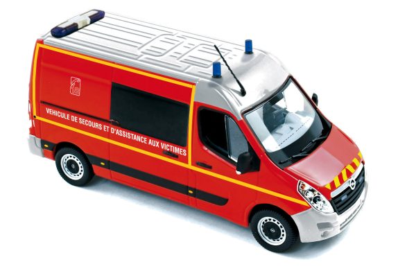 Opel Movano 2010 Pompiers - VSAV 1/43