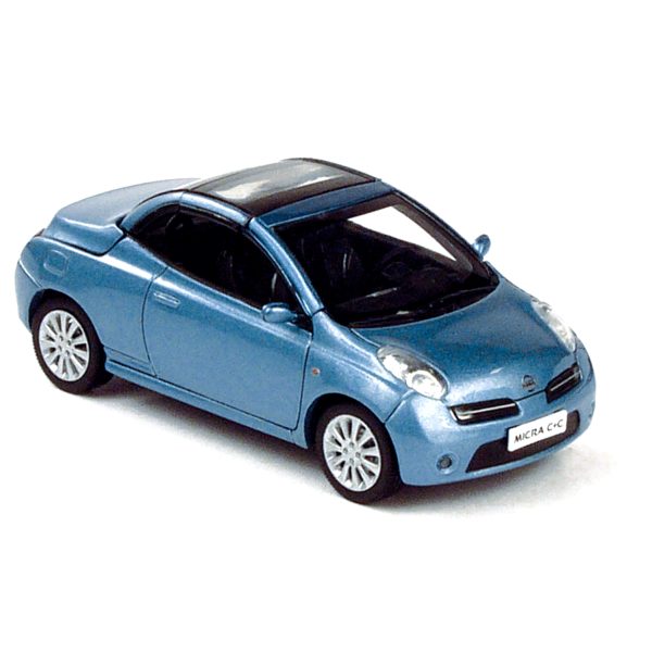 Nissan Micra C+C Bleu Métallique 1/43