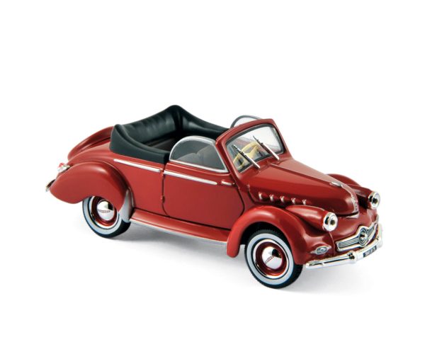 Panhard Dyna X Convertible 1951 Rouge 1/43
