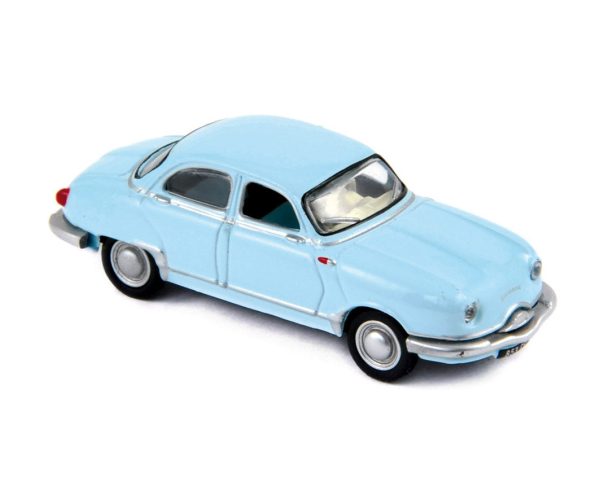 Panhard Dyna Z12 1957 Aigue Bleu Marine 1/87