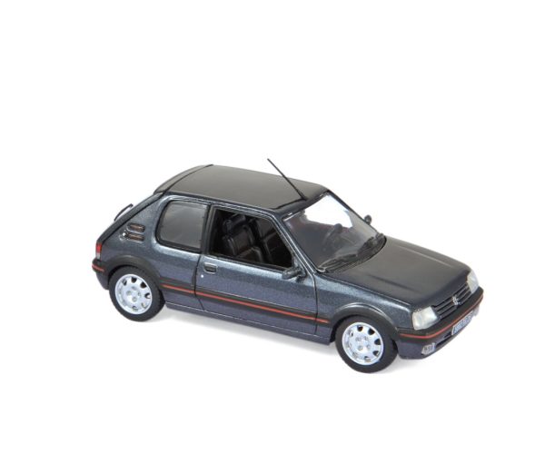 Peugeot 205 GTi 1.9 1992 Gris foncé 1/43