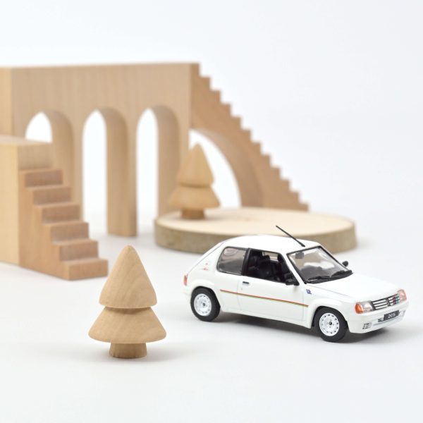 Peugeot 205 Rallye 1988 Blanc Meije 1/43