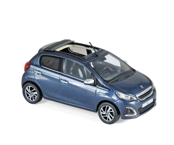 Peugeot 108 TOP ! Collection 2017 Bleu Smalt 1/43
