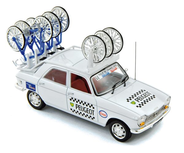 Peugeot 204 1970 Tour de France Peugeot-BP-Michelin 1/43