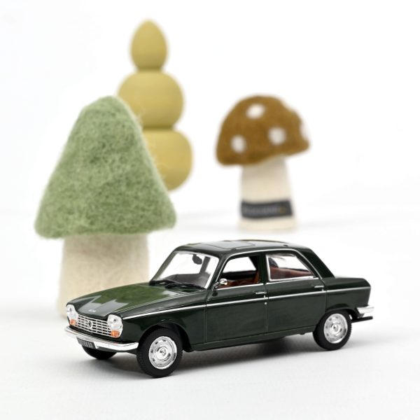 Peugeot 204 1966 Vert antique 1/43