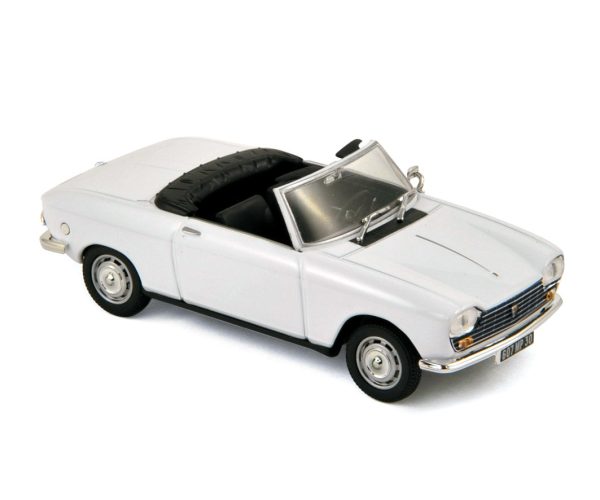 Peugeot 204 Cabriolet 1967 Blanc Courchevel 1/43