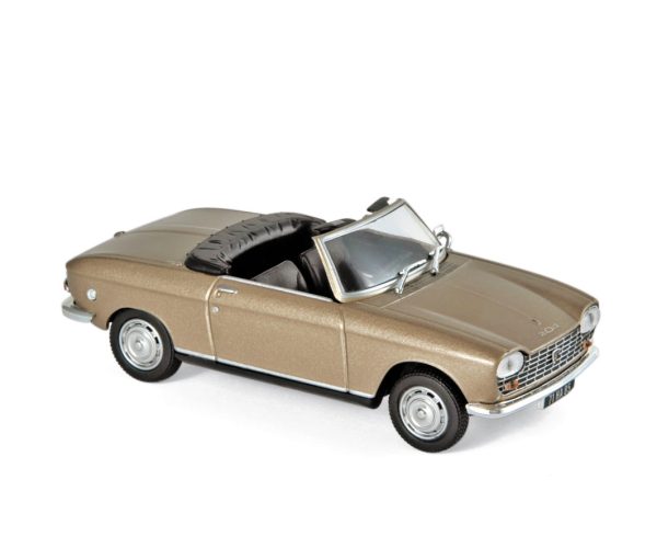 Peugeot 204 Cabriolet 1967 Beige métallisé 1/43