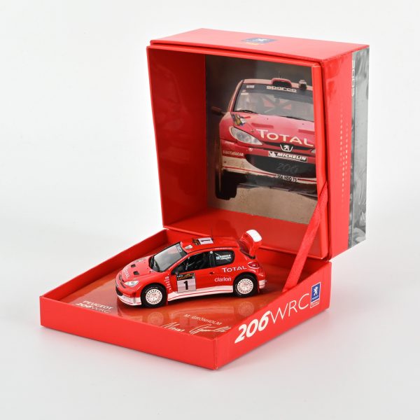 Peugeot 206 WRC Silverine 1/43