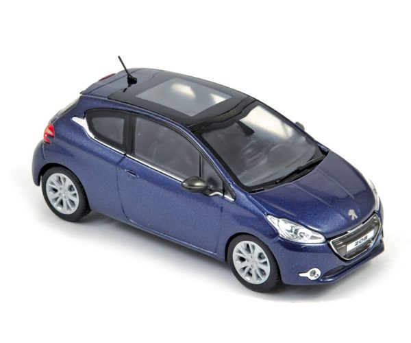 Peugeot 208 2012 Virtual Blue 1/43