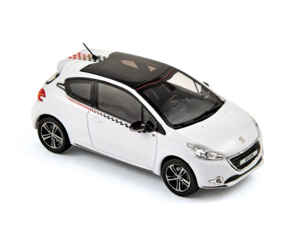Peugeot 208 'Ligne S' 2012 Blanc Banquise 1/43