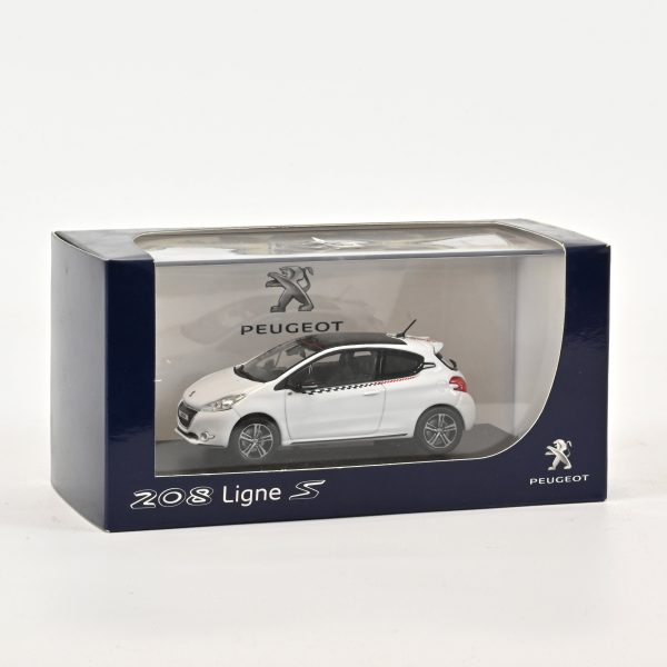 Peugeot 208 Blanc 1/43