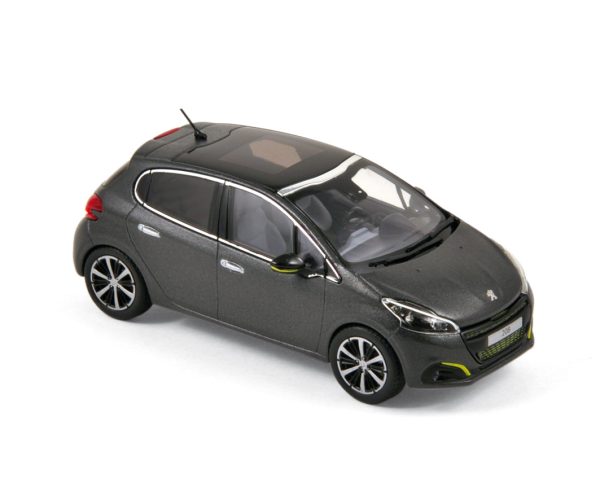 Peugeot 208 2015 Ice Argent Mat 1/43