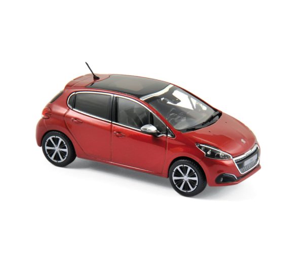 Peugeot 208 2015 Rouge Rubi 1/43