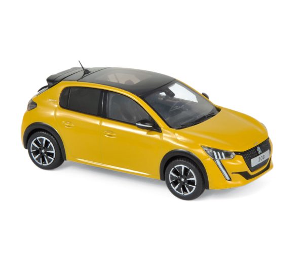 Peugeot 208 GT Line 2019 Jaune Faro 1/43