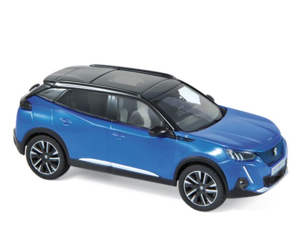 Peugeot e-2008 GT 2020 Greenigo Blue 1/43