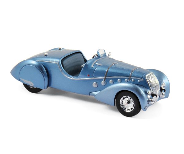 Peugeot 302 Darl'Mat Roadster 1937 Bleu métallisé 1/43