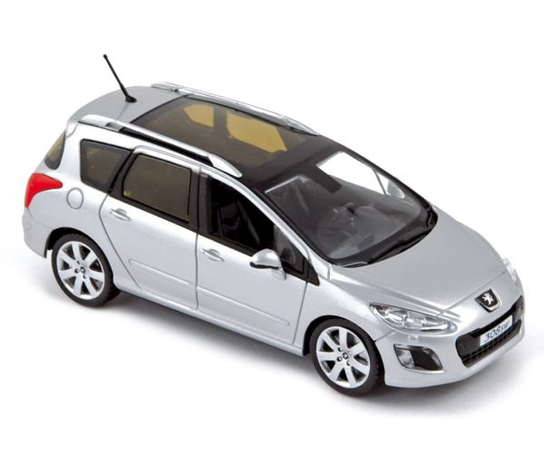 Peugeot 308 SW 2011 Argent Aluminium 1/43