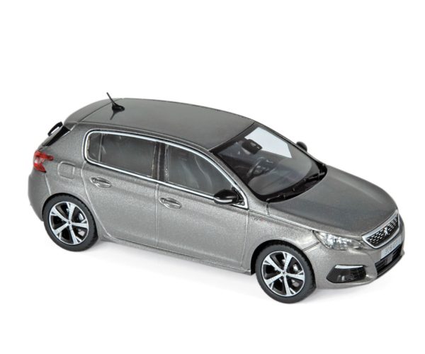 Peugeot 308 GT 2017 Gris Artense 1/43