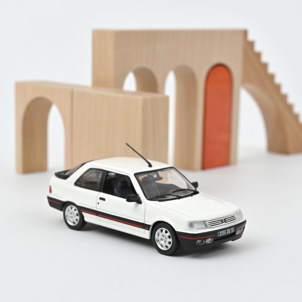 Peugeot 309 GTi 1987 Blanc Meije 1/43