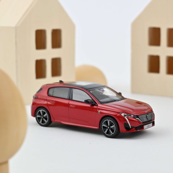 Peugeot 308 GT 2021 Rouge Elixir 1/43
