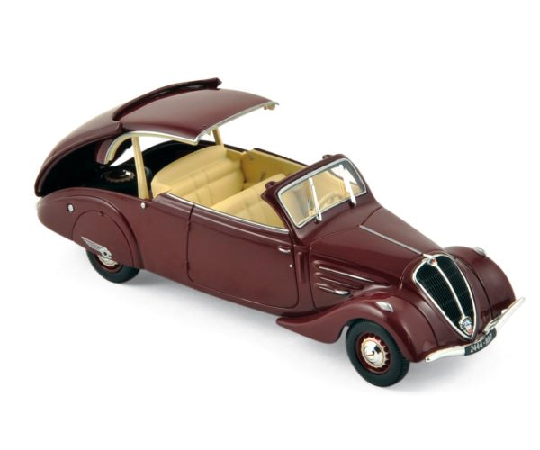 Peugeot 402 Eclipse 1937 Rouge foncé 1/43
