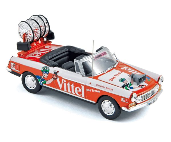 Peugeot 404 Cabriolet 2009 Tour de France Vittel 1/43