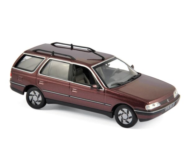 Peugeot 405 Break 1991 Rouge Alhambra 1/43